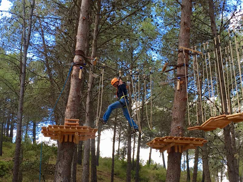 En árboles - Parques de aventura y tirolinas Spainparks